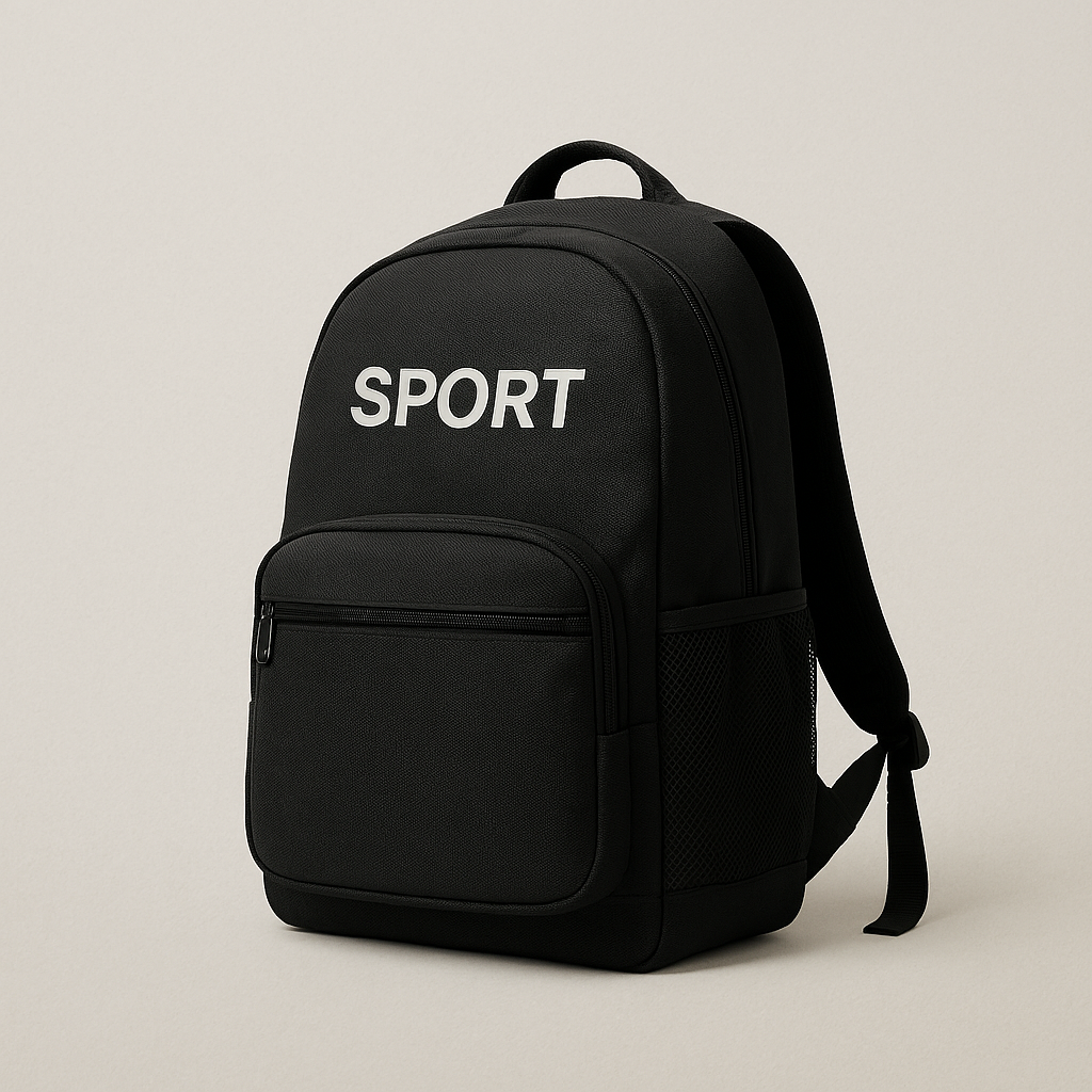 Black sport bag